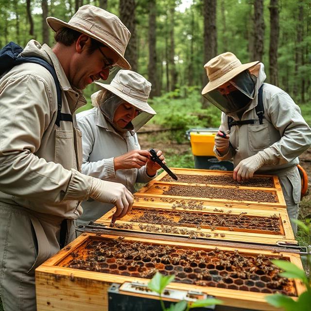 Исследование пчелиных семей