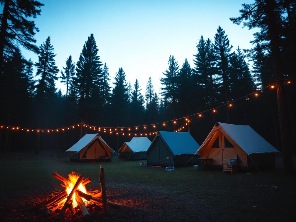 Палаточный лагерь в ТехноВелес